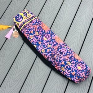 Yoga mat bag with full zip and carrying strap
